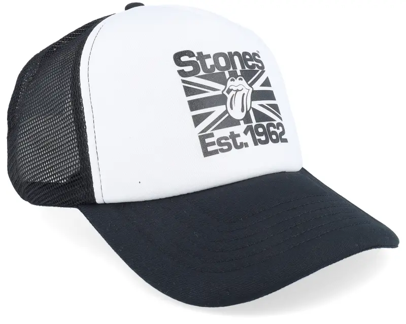 The Rolling Stones Stones 1962 Black/White Foam Trucker online