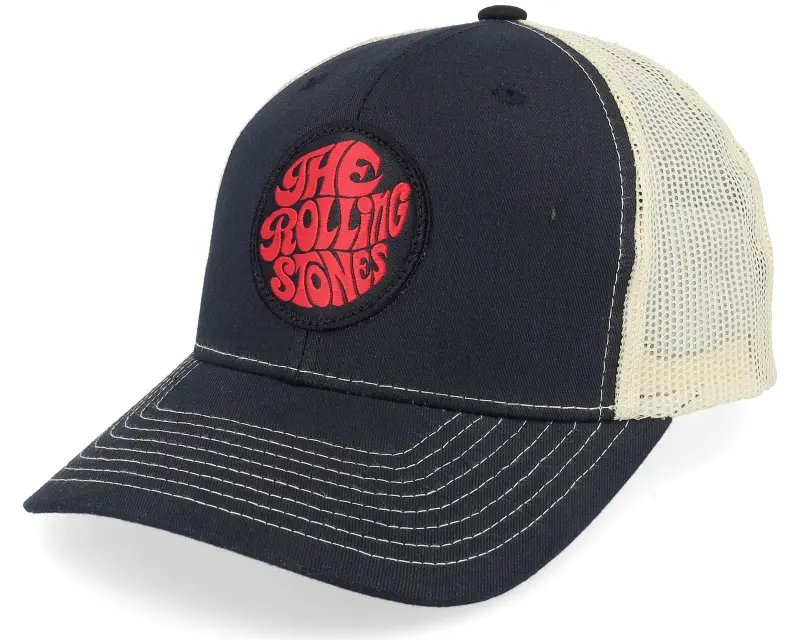The Rolling Stones The Rolling Stones Patch Black/Gold Trucker online
