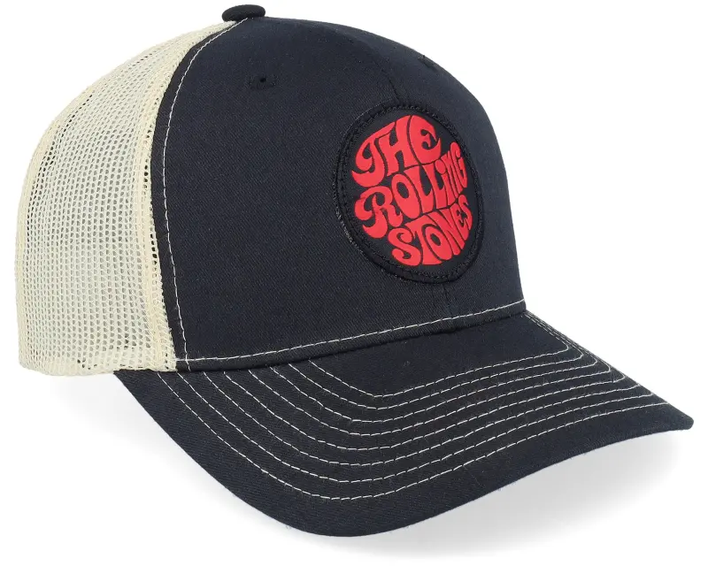 The Rolling Stones The Rolling Stones Patch Black/Gold Trucker online