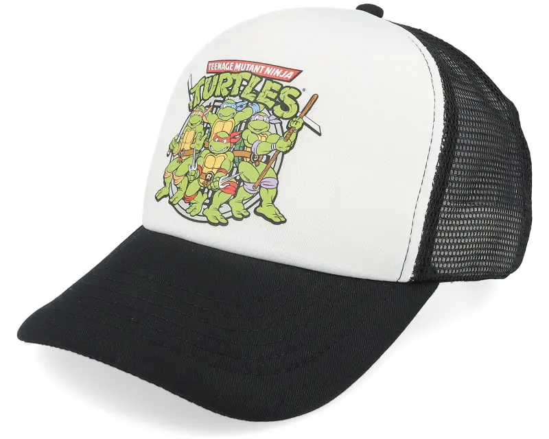 TMNT Logo Black/White Foam Trucker online