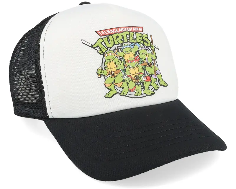 TMNT Logo Black/White Foam Trucker online