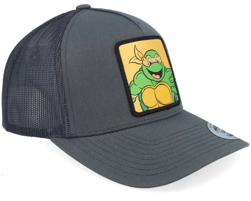 TMNT Michelangelo Box Grey/Black A-Frame Trucker online