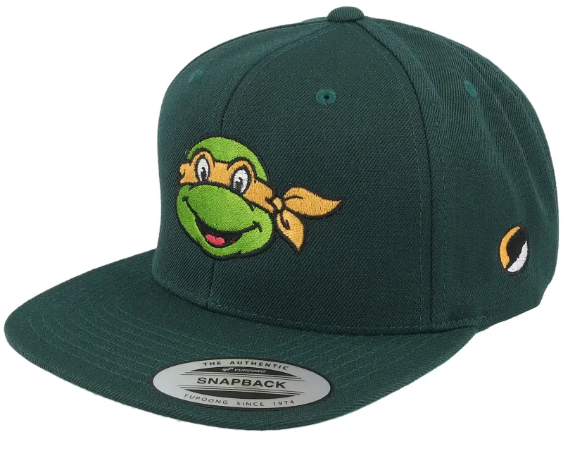 TMNT Michelangelo Dark Green Snapback online