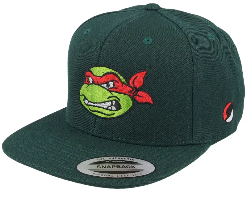 TMNT Raphael Face Dark Green Snapback online