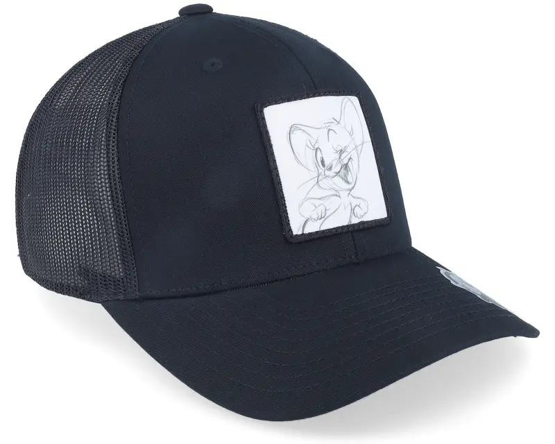 Tom & Jerry Jerry Drawing Black Trucker online