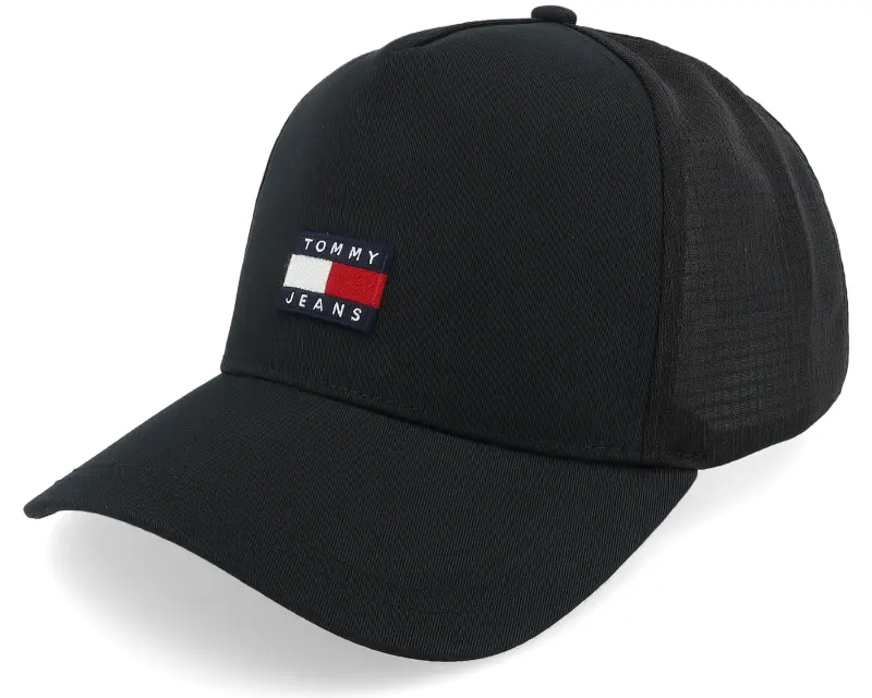 Tommy Hilfiger Heritage Cap Black A-Frame Trucker online