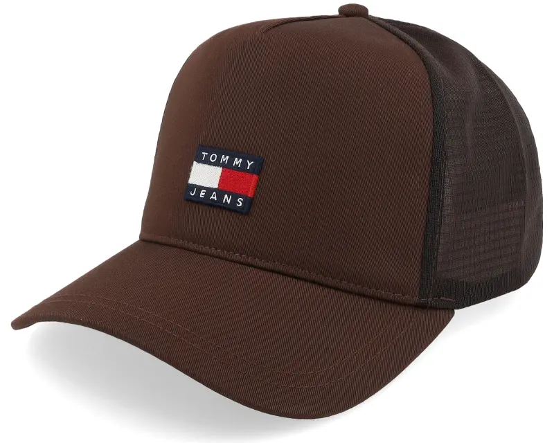 Tommy Hilfiger Heritage Cap Rich Brown A-Frame Trucker online