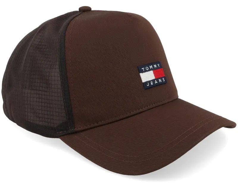 Tommy Hilfiger Heritage Cap Rich Brown A-Frame Trucker online