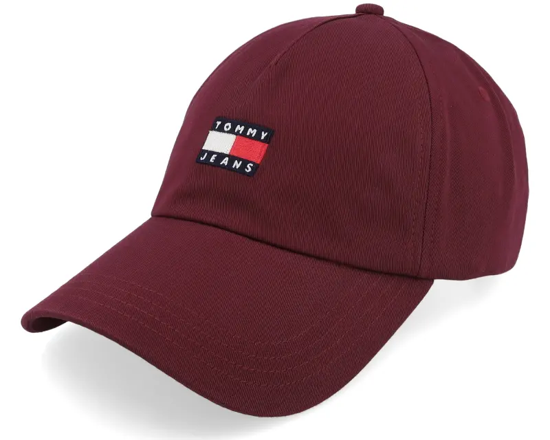 Tommy Hilfiger Tjm Heritage Core Cap Red Wine Dad Cap online