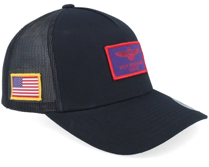 Top Gun Goose Black A-Frame Trucker online