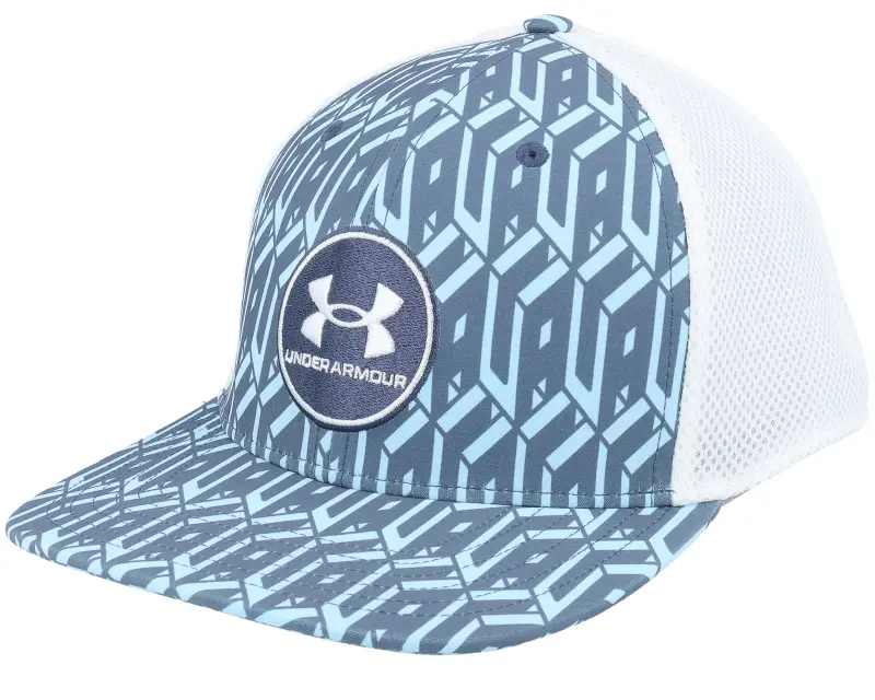 Under Armour M Iso-chill Drive Low Str Mesh Downpour Gray Fitted online