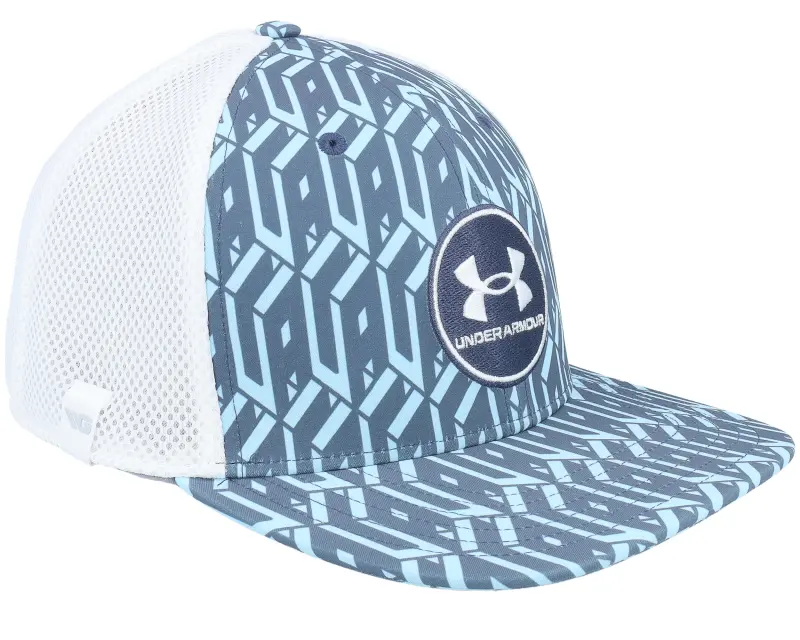 Under Armour M Iso-chill Drive Low Str Mesh Downpour Gray Fitted online