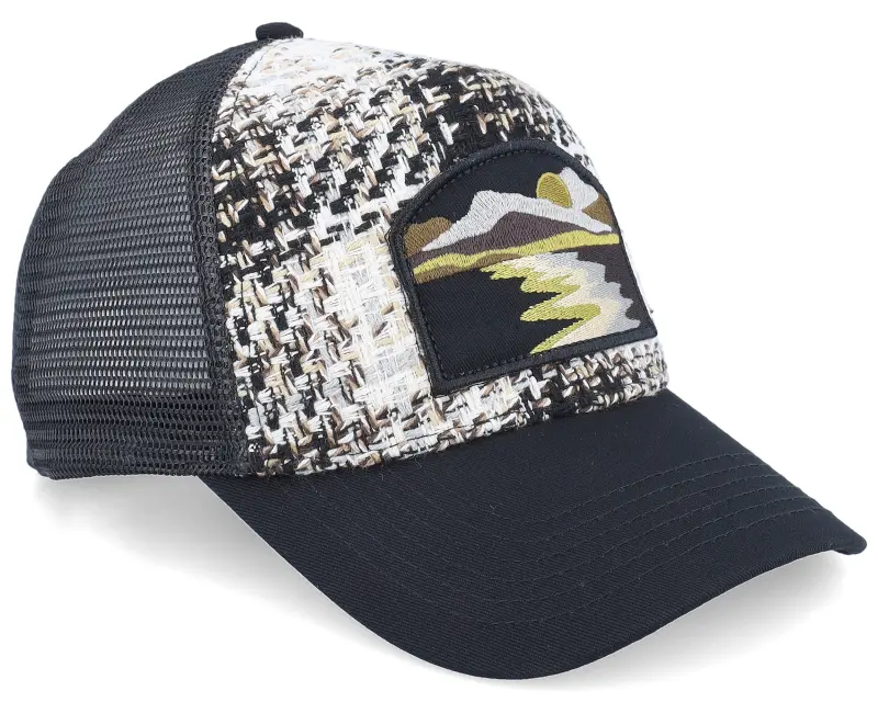 Upfront Aslan Checked/Black A-Frame Trucker online