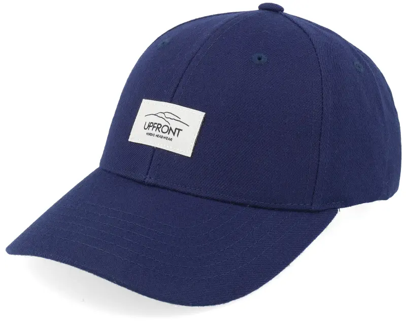 Upfront Haakon Hard Low Baseball Cap Dark Navy Adjustable online