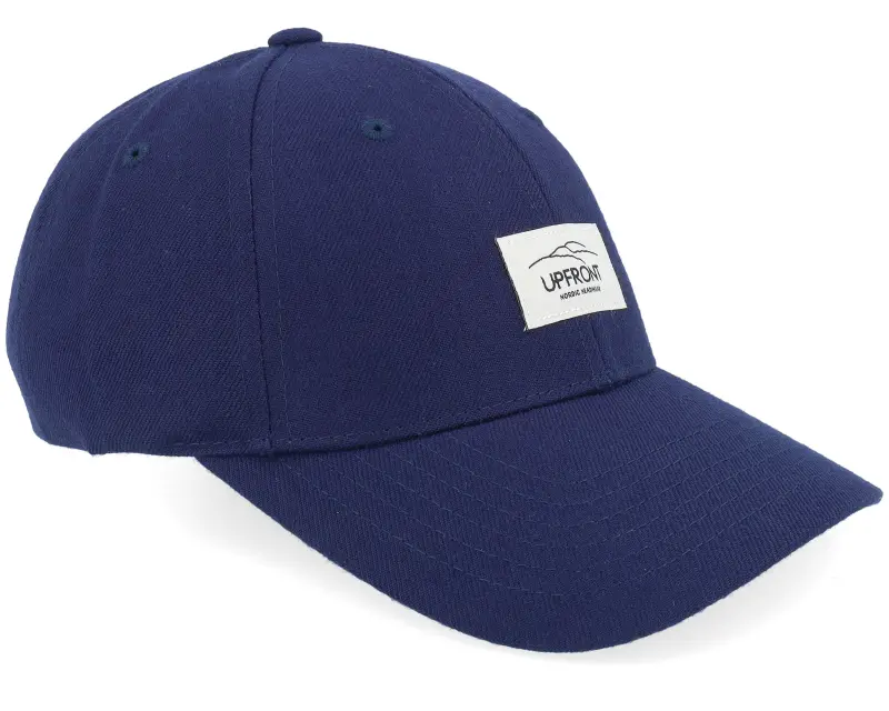 Upfront Haakon Hard Low Baseball Cap Dark Navy Adjustable online