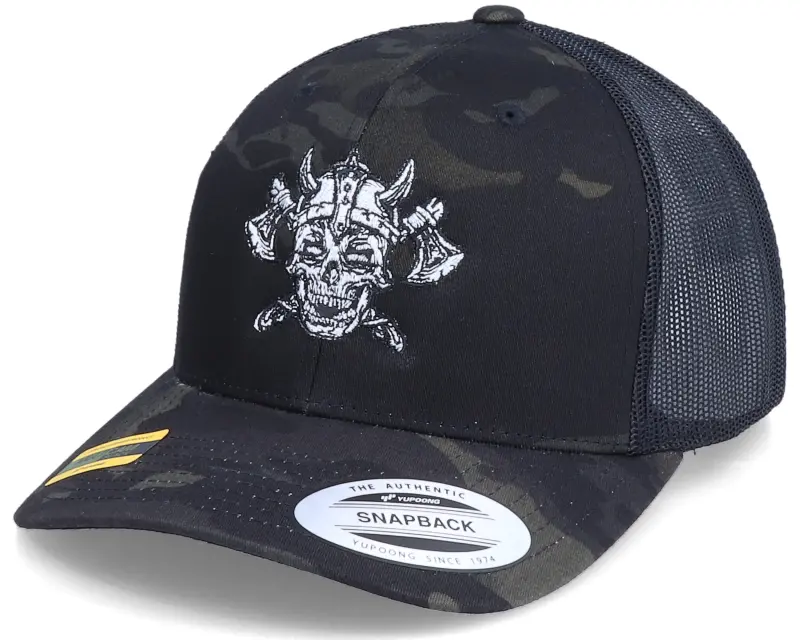 Vikings Undead Viking Multicam Black Camo Trucker online