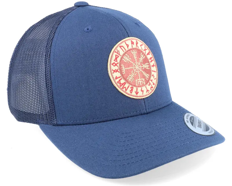 Vikings Vegvísir Rungalder Patch Navy Trucker online