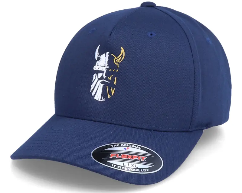 Vikings Viking Logo Five Panel Navy Flexfit online