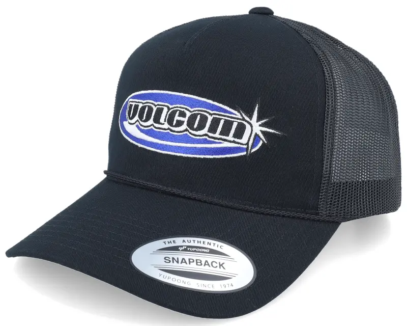 Volcom Road Tested Cheese Hat Black A-Frame Trucker online