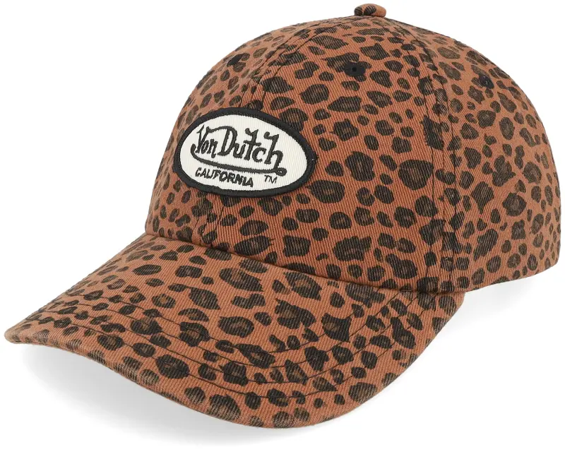 Von Dutch Baseball Suedin Leopard Dad Cap online