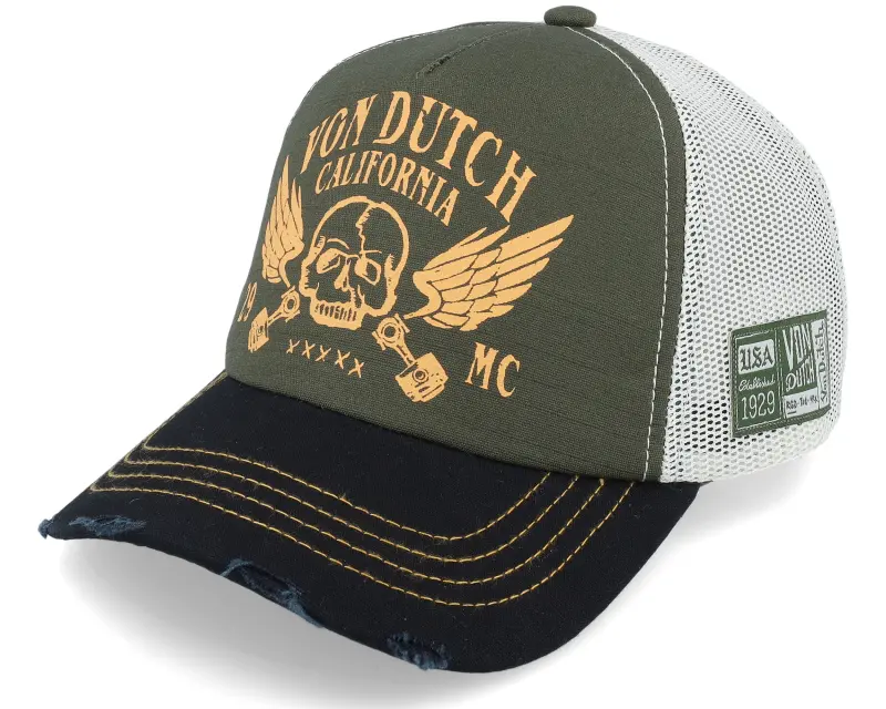 Von Dutch Crew5 Green/White Trucker online