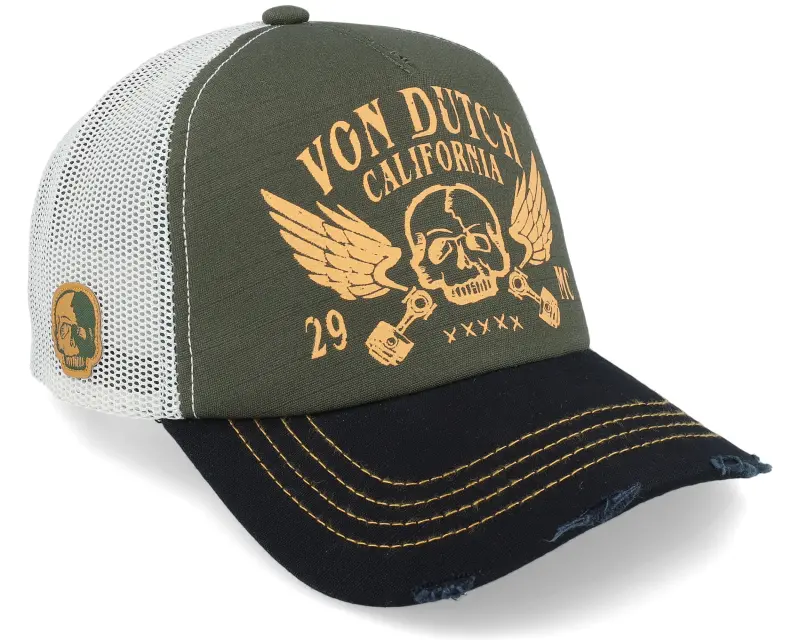 Von Dutch Crew5 Green/White Trucker online