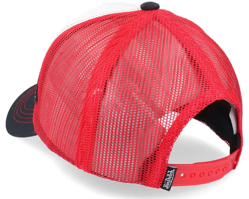 Von Dutch Double Patch Red/Black Trucker online