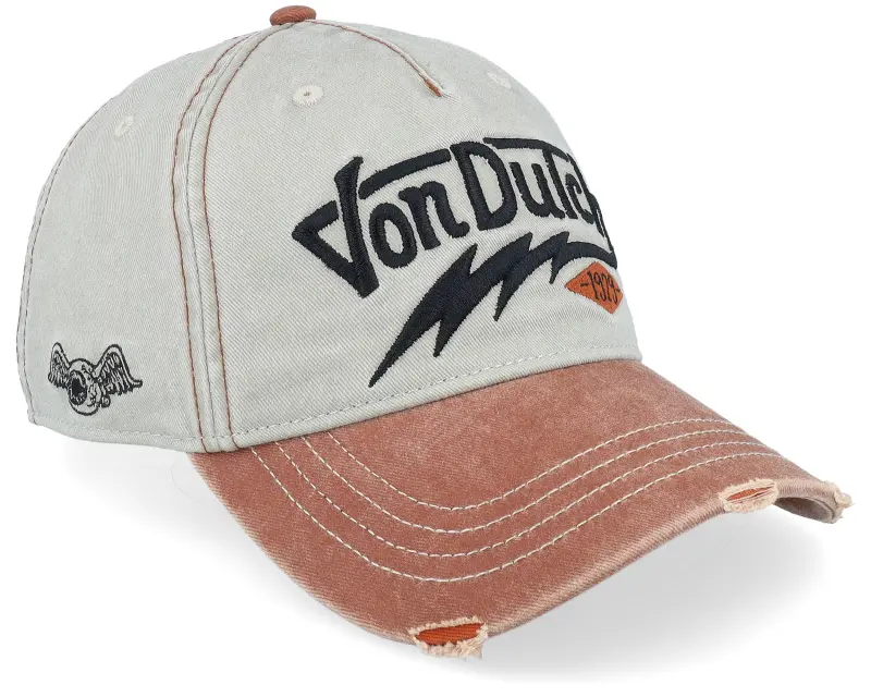 Von Dutch Embroidery Grey/Red Dad Cap online
