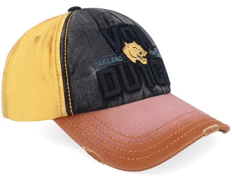 Von Dutch Embroidery Yellow/Black/Red A-frame Dad Cap online