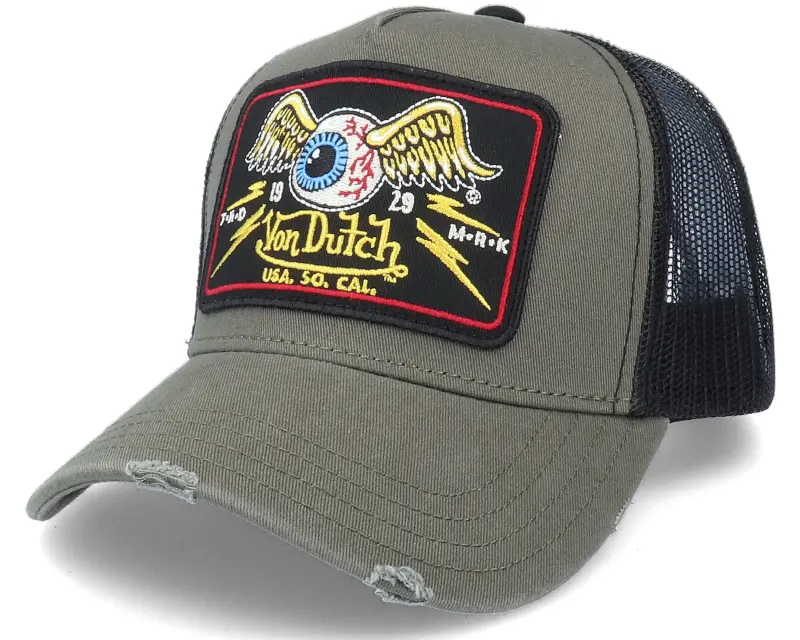 Von Dutch Eye Military/Black Trucker online