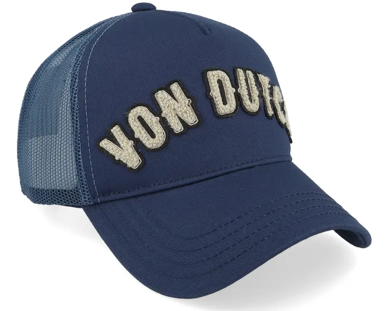 Von Dutch Logo Blue A-Frame Trucker online