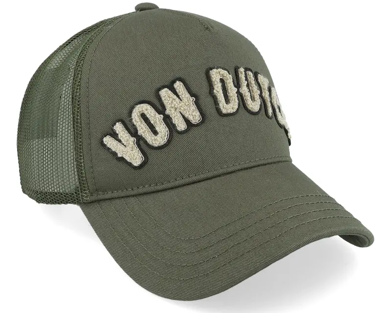 Von Dutch Logo Dark Green Trucker online