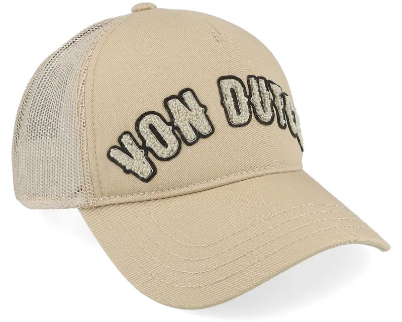 Von Dutch Logo White/Brown A-Frame Trucker online