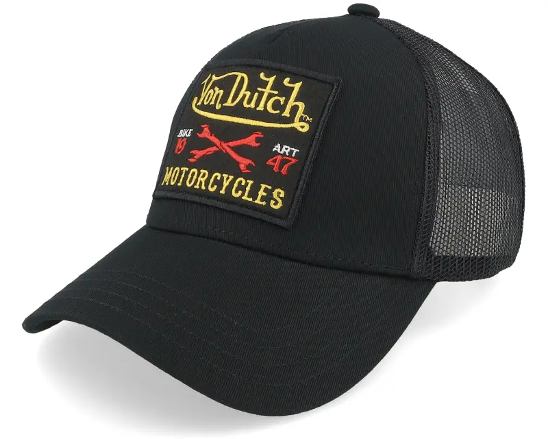 Von Dutch Motorcycles 1947 Black A-Frame Trucker online