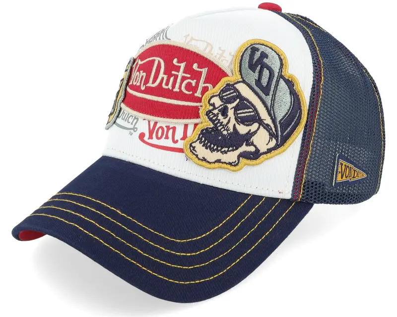 Von Dutch Multipatches Black/White Trucker online