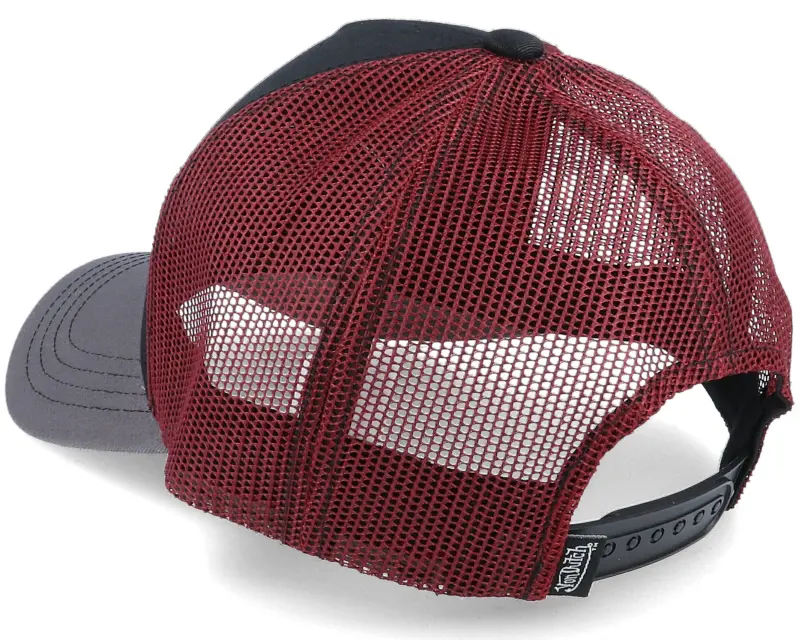 Von Dutch Oval Patch Baseball Black/Dark Grey/Maroon Trucker online