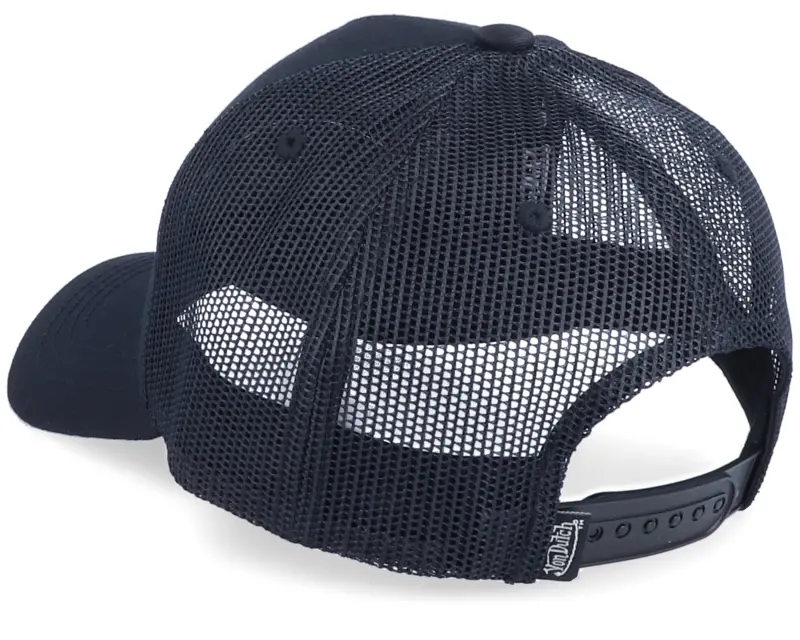 Von Dutch Oval Patch Black on Black/Black Trucker online