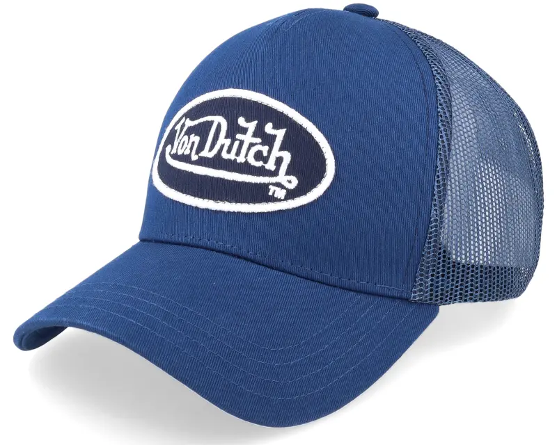 Von Dutch Oval Patch Blue/Black Trucker online