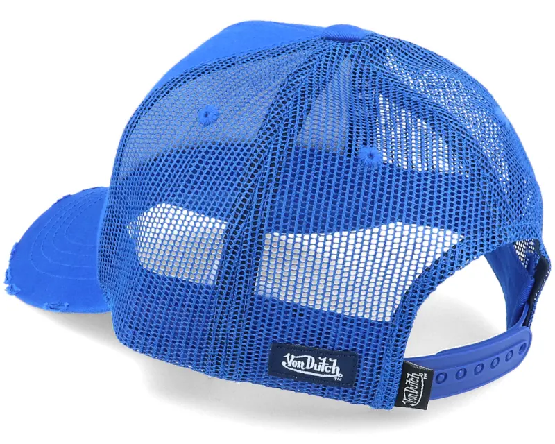 Von Dutch Oval Patch Fresh Blue Trucker online