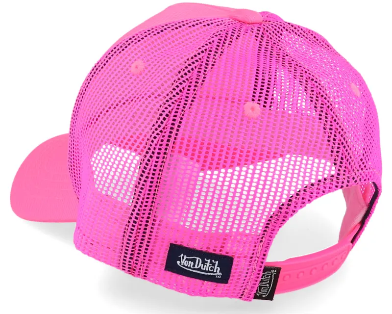 Von Dutch Oval Patch Fresh Neon Pink Trucker online