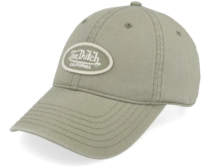 Von Dutch Oval Patch Green Dad Cap online