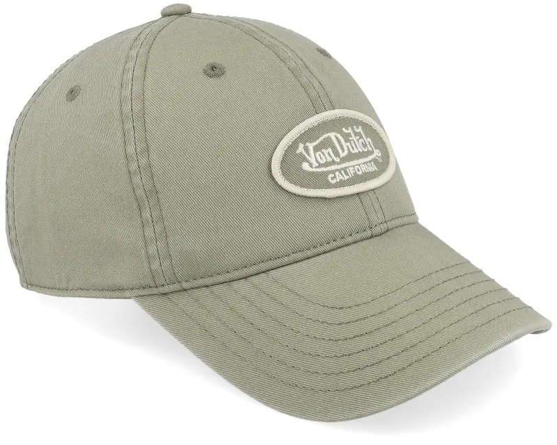 Von Dutch Oval Patch Green Dad Cap online