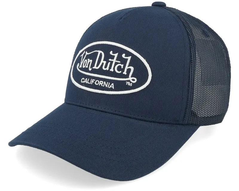 Von Dutch Oval Patch Navy Trucker online