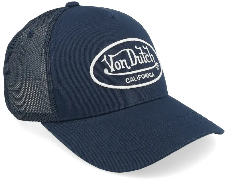 Von Dutch Oval Patch Navy Trucker online