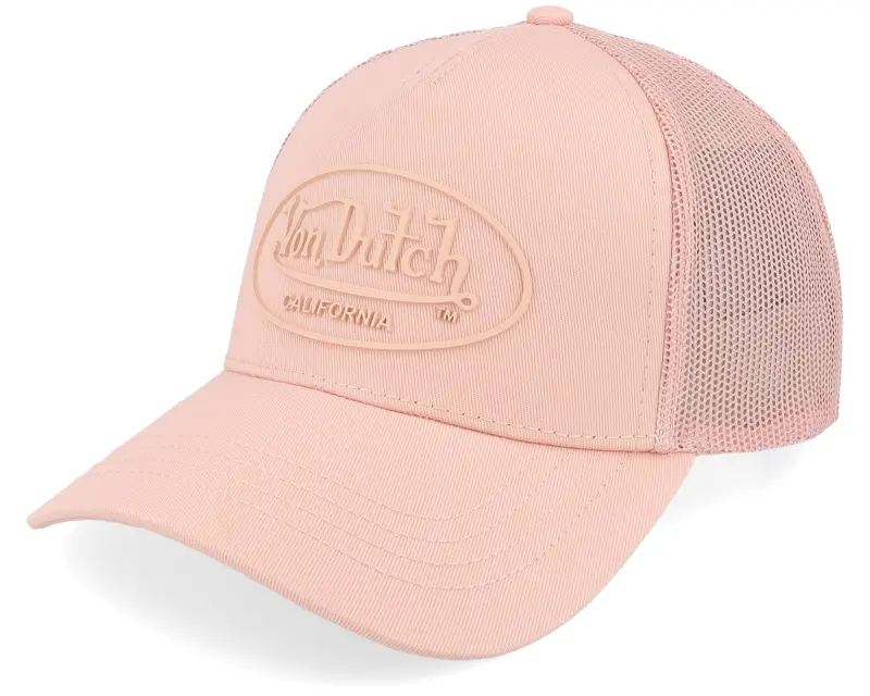 Von Dutch Oval Patch Pink A-Frame Trucker online