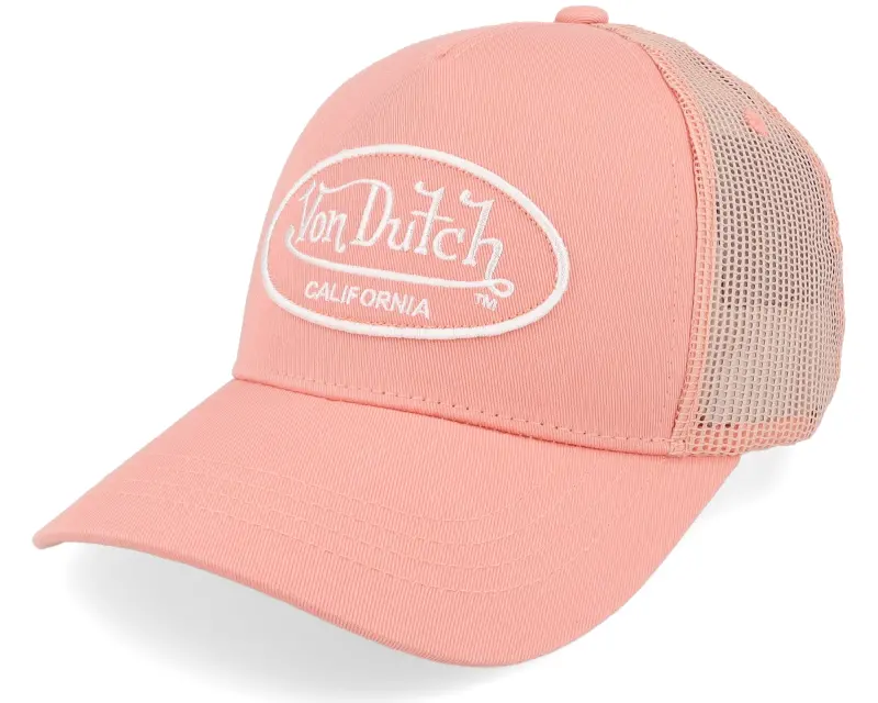 Von Dutch Oval Patch Pink Trucker online