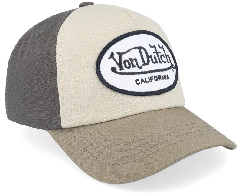 Von Dutch Oval Patch Toi Khaki/Olive Adjustable online