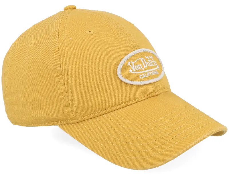 Von Dutch Oval Patch Yellow Dad Cap online