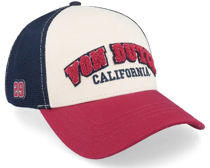 Von Dutch Patch/Embroidery Navy/White/Red A-Frame Trucker online