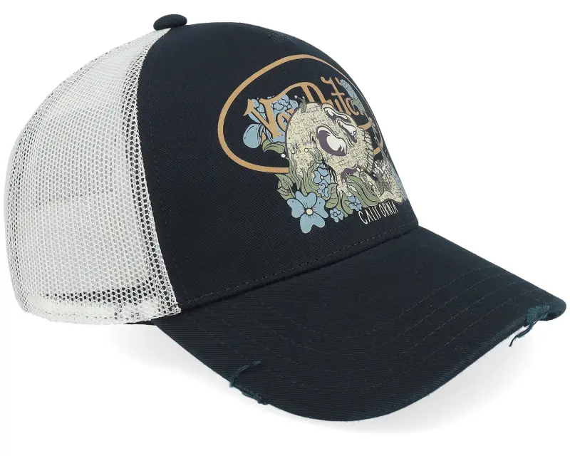 Von Dutch Screen Print White/Black A-Frame Trucker online